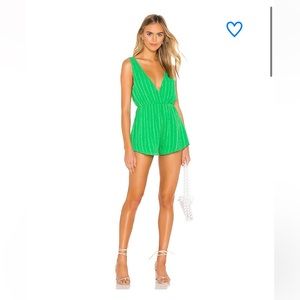 Revolve - Superdown | Green striped | Size small